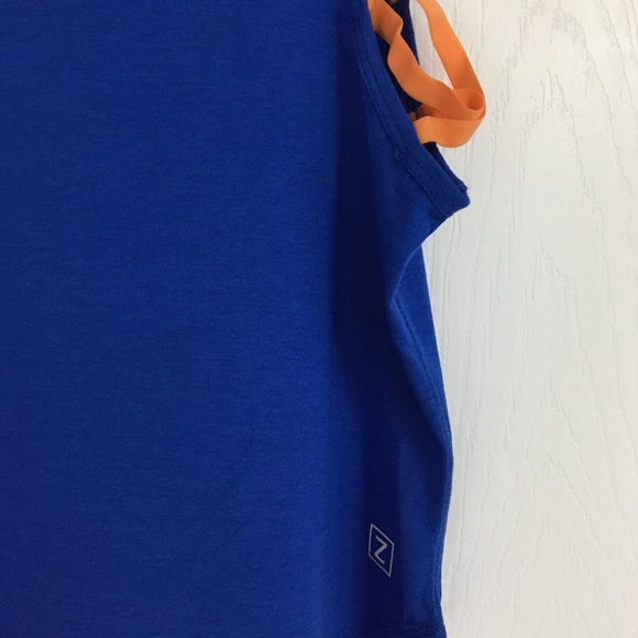 Zobha yoga blue tank top, size XS. - Picture 5 of 10